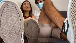 POV - Lick Our Dirty Shoes Clean (part 1) - Ripulisci le Nostre Suole con la Lingua (prima parte)