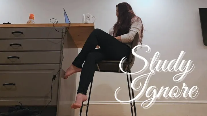 Study Ignore Foot Tease