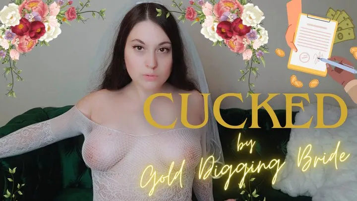 Cucked by Gold Digging Bride - Femdom Humiliation