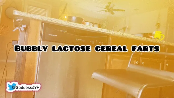 ebonybooty49 - Bubbly Lactose Cereal Farts