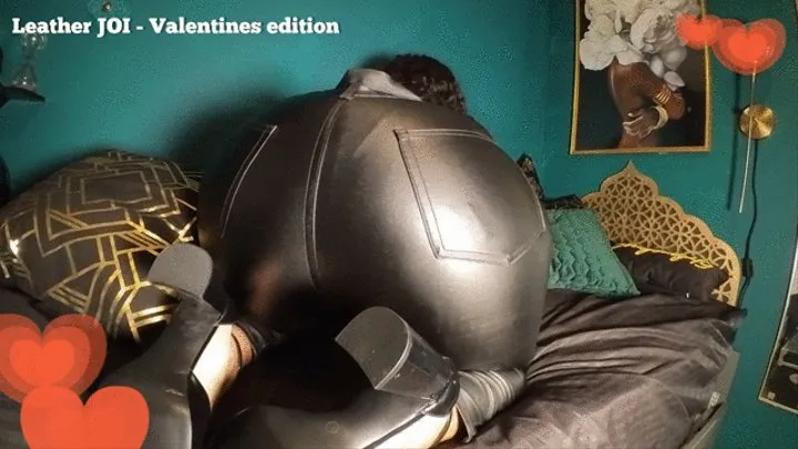 GF Farting in Leather as you Bust - Valentines Edition