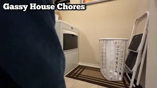 Ebony Has Smelly Gassy House Chores