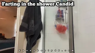 Candid Shower Farts