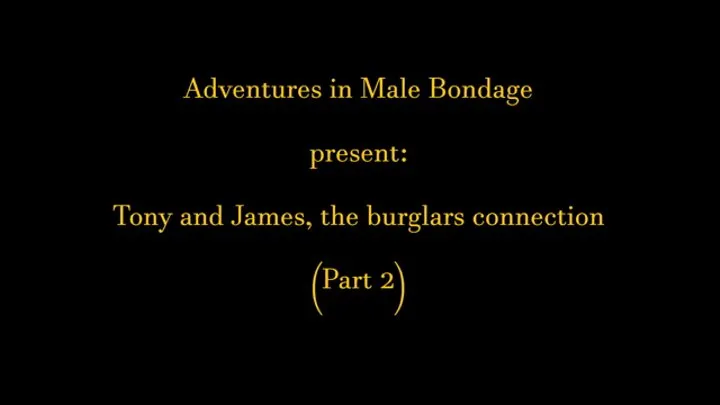 Tony and James, the burglars connection (Part 2)