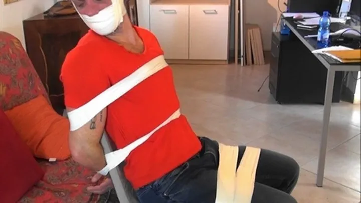 Taped and stuck on this chair! (Part 2)-Quicktime