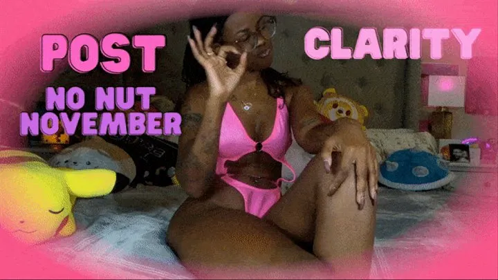 Post No Nut November Clarity