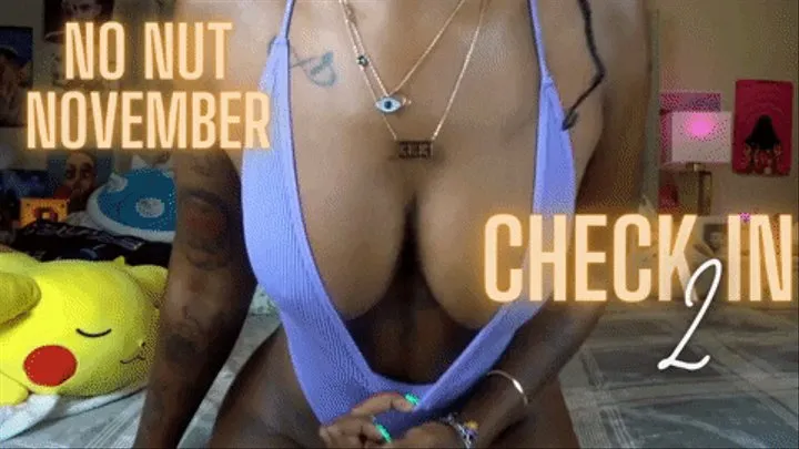 No Nut November Check In 2