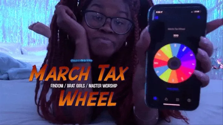 March Tax Wheel