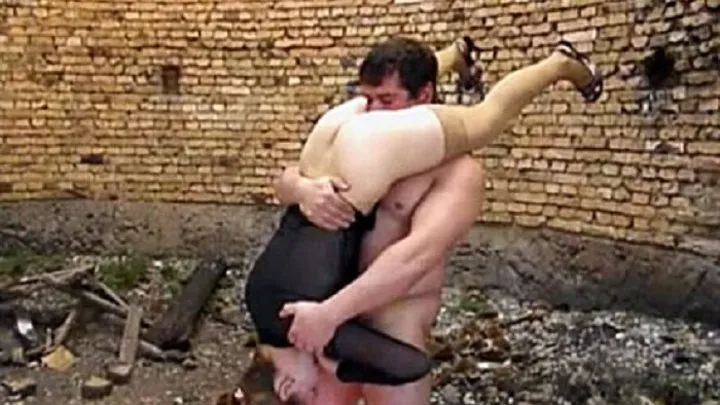 Extreme 69 position and tandem blowjob