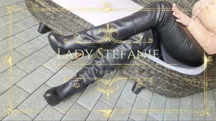 Lederstiefel Teasing - Igno Clip