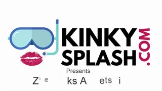 Zoe Picks A Wetsuit For Kinky Splash Fun