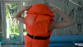 Lifejacket Pool Jumps with 3 Lifejackets on Part 2