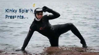 Head To Toe Neoprene Having Fun In The Sea