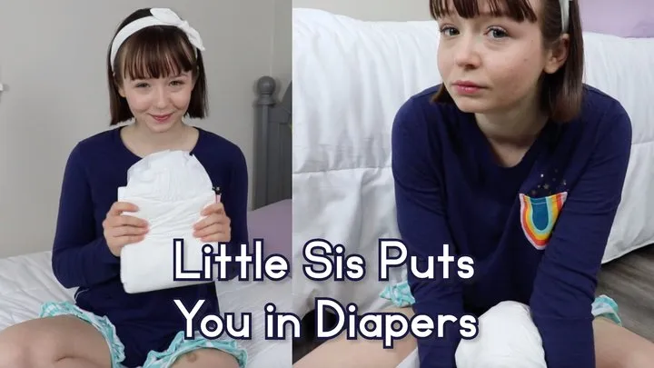 Little Step-Sis Diapers You POV