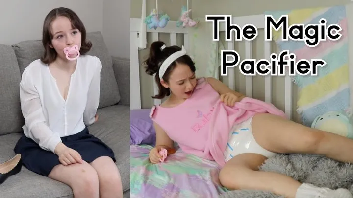 Magic Pacifier Returns Ella to her Carefree Diaper Days