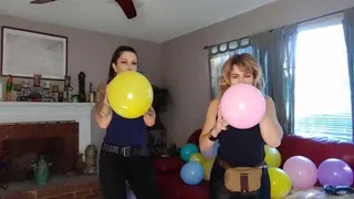 Balloon blow up party