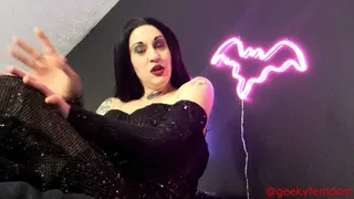 Morticia Adams Small penis humiliation