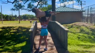 Overcoming His Fear of Bridges With Lift & Carry - Frank Fun Size and Taperedphysique