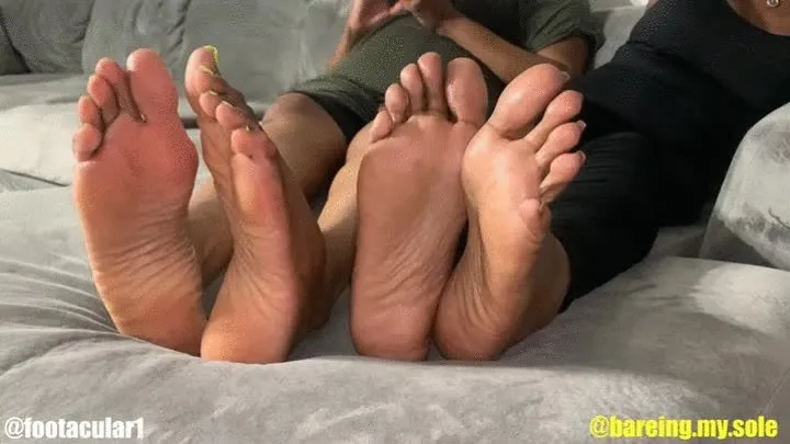 Double Amazon Foot Worship