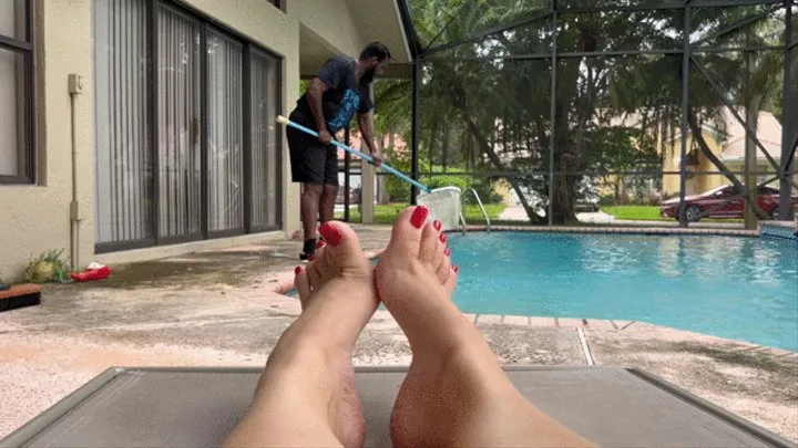 Don't Forget To Clean My Asian Feet Pool Boy
