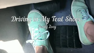 Driving in My Teal Shoes