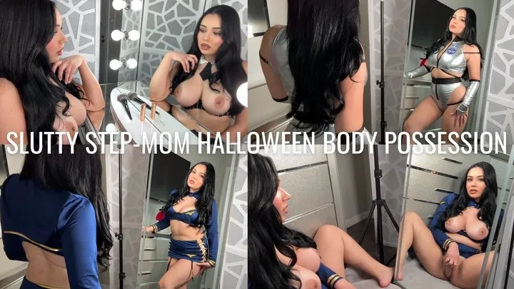 SLUTTY STEP-MOM HALLOWEEN BODY POSSESSION