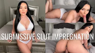 SUBMISSIVE SLUT IMPREGNATION