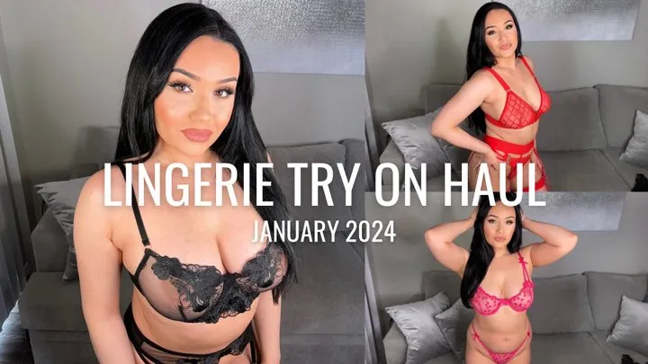 LINGERIE TRY ON HAUL: JANUARY 2024