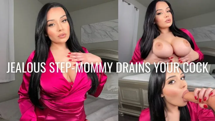 JEALOUS STEP-MOMMY DRAINS YOUR COCK