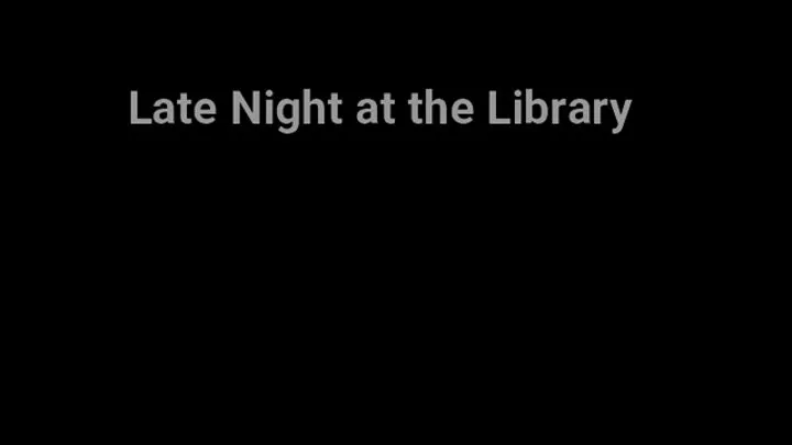 Femdom Audio Tales: Late Night at the Library