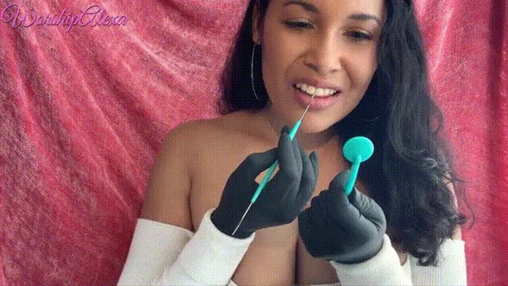 Cleaning My Teeth With Gloves On