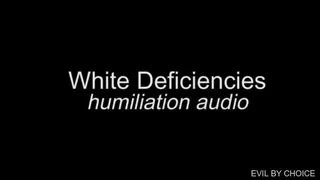 White Deficiencies