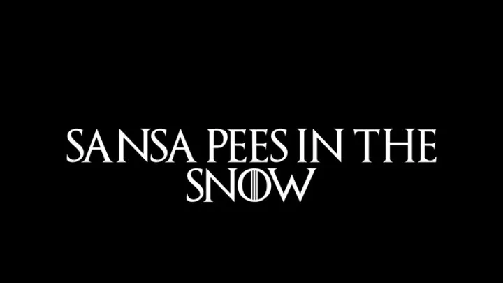 Sansa Stark Pee