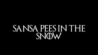 Sansa Stark Pee