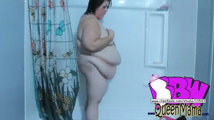 Spying on your BBW step-mom in the shower