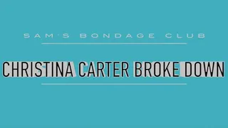 Christina Carter Broke Down Full