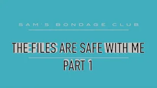 The Files are Safe with Me Part 1