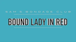 Izzie Robbins in Bound Lady in Red MP4LoRes