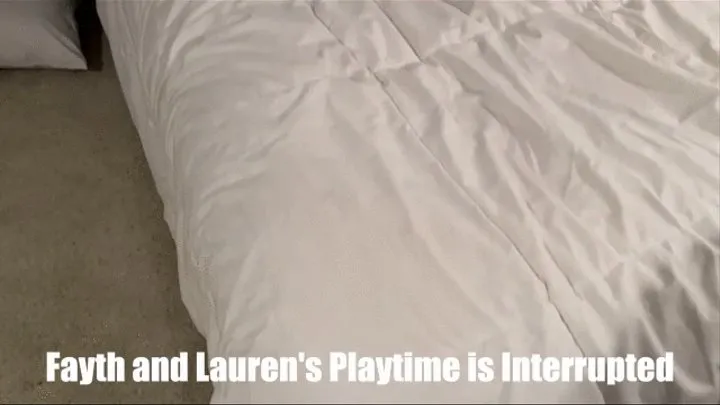 Lauren Sophia and Fayth On Fire In: Fayth and Lauren Playtime Interrupted Lo Res