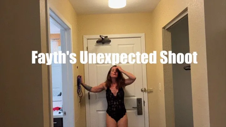 Lauren and Fayth on Fire in: Fayth's Unexpected Shoot Med