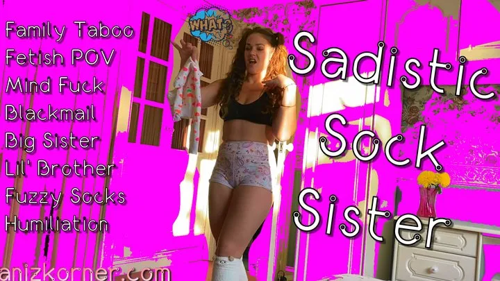 Sadistic Sock Step-Sister Family Taboo