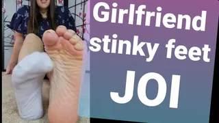 Girlfriend Stinky Feet JOI