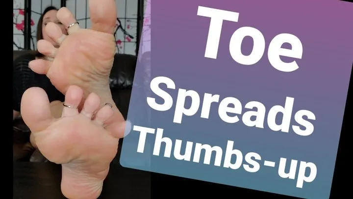 Toe Spread and Thumbs up JOI