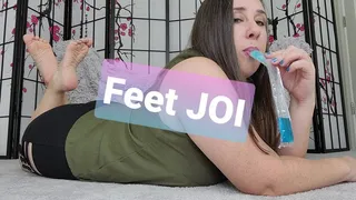 Popsicle Sucking Feet JOI