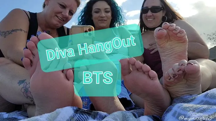 BTS with the Divas