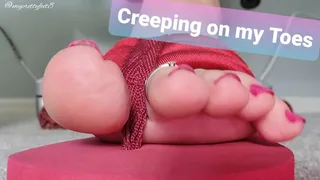 Under Desk Toe Creeping
