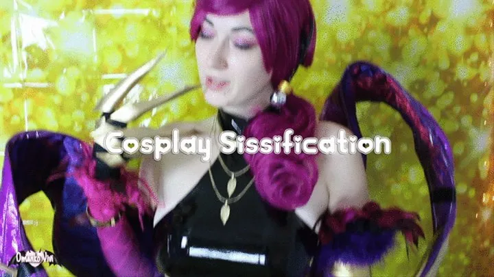 Cosplay Sissification KDA Evelynn x Akali LoL