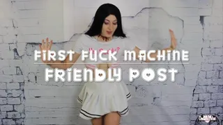 First Fuck Machine Friendly Post BJ
