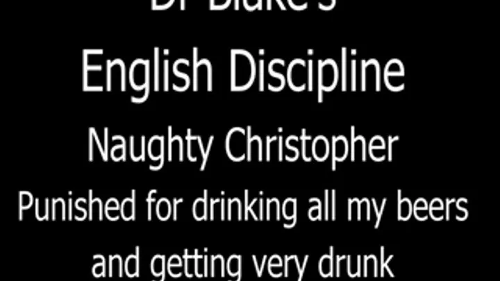 Christopher Ladd's First Punisjhment Spanking
