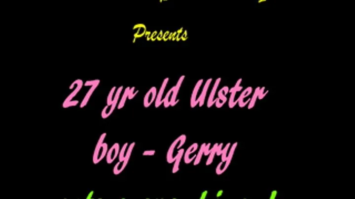 27yr old Gerry - Spanked and fingered